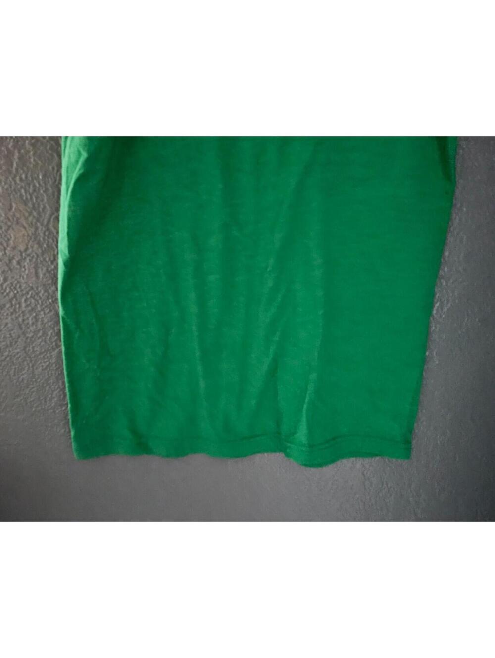 Men's BreakingT Oakland A's Shirt Stomper Ride The Wave Bart Size Small Green - Picture 7 of 9